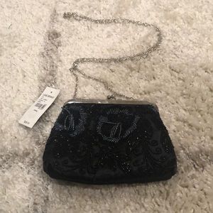 Lane Bryant black clutch